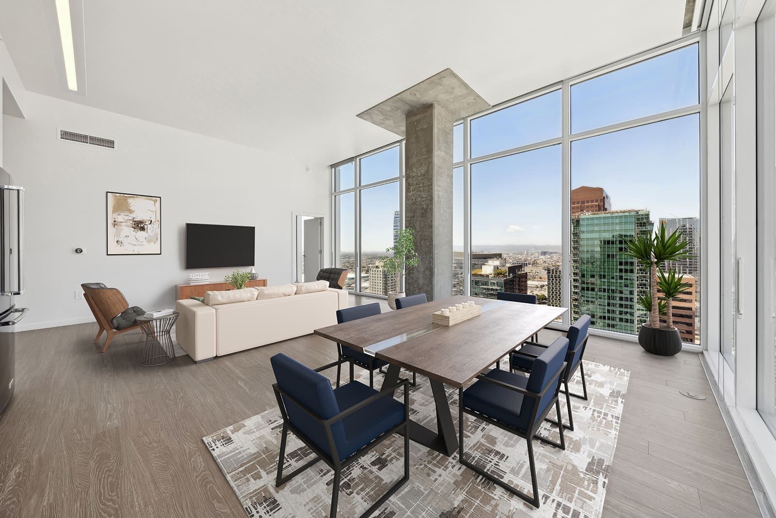 888-at-Grand-Hope-Park-Apartment-Homes-Dining-Room-and-Living-Room